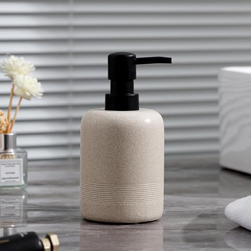 Miniatura 2 de Juego de dispensador de jabón, 2 unidades de 11.8 fl oz, 11 oz, dispensador de loción de jabón de manos para encimera de baño y fregadero de cocina,