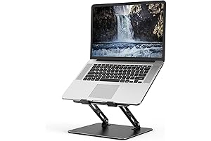 Foldable Laptop Stand: Ergonomic Comfort and Cooling for 10-15.6" Laptops