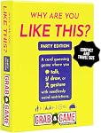 Poetry for Neanderthals Grab & Game by Exploding Kittens - 2+ Players - Ages 7+ - 10 Minutes to Play - Travel Sized Word Guessing Game - Party Game, Family Game Night, Kid and Adult Card Game | Be a Neanderthal poet! Give one-syllable clues/phrases s