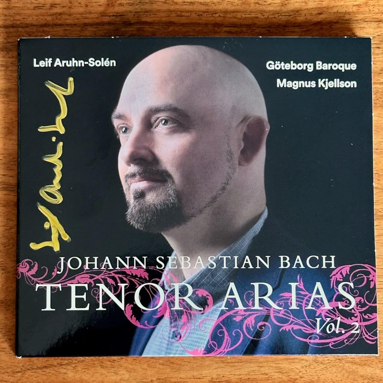 Bach: Tenor Arias Vol. 1+2 – Bundle – Autographed Edition Signed by the Artist