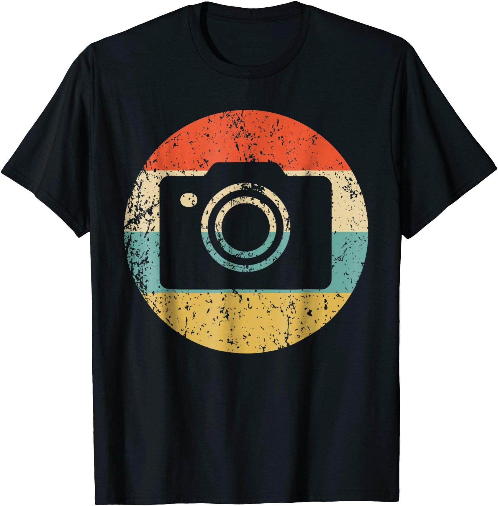 Vintage Retro Style T-ShirtsPhotographer Shirt - Vintage Retro Camera T-Shirt T-ShirtOEKO-TEX STANDARD 100