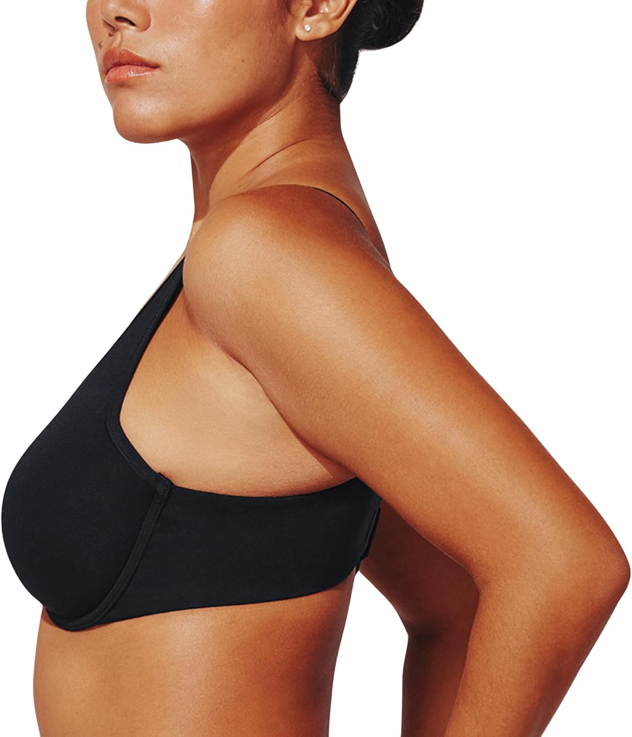 ThirdLove Organic Cloud Cotton Full Coverage Bra, High Support, Soft Bra, Breathable with Spandex for Stretch, Bras for Women - Image 3