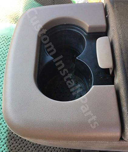 Miniatura 6 de Custom Install Parts Almohadilla de repuesto para portavasos de consola central compatible con Ford F-150 1997-2003 (pergamino mediano)