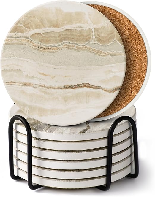 LIFVER Coasters Set of 8