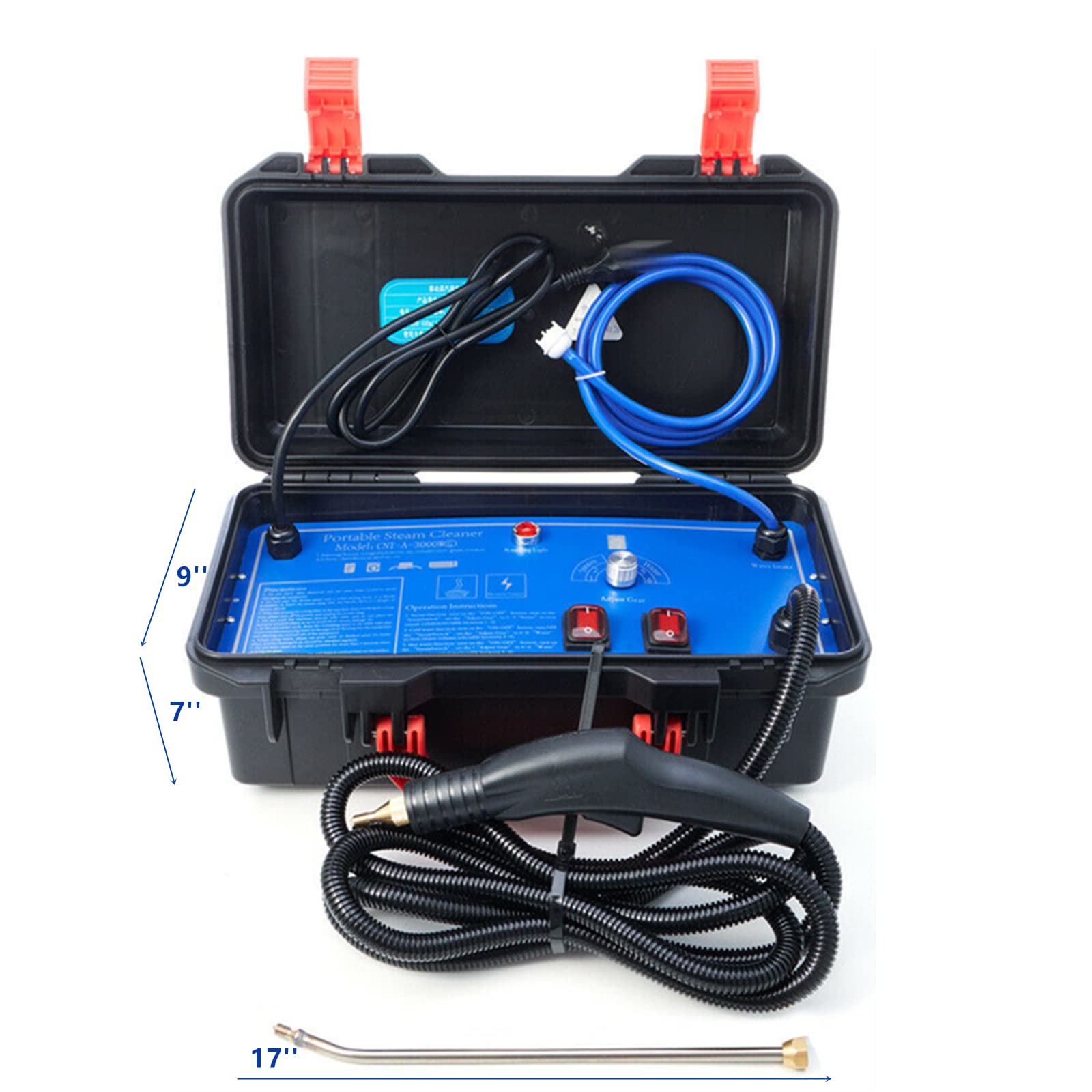 battery powered handheld steam cleaner