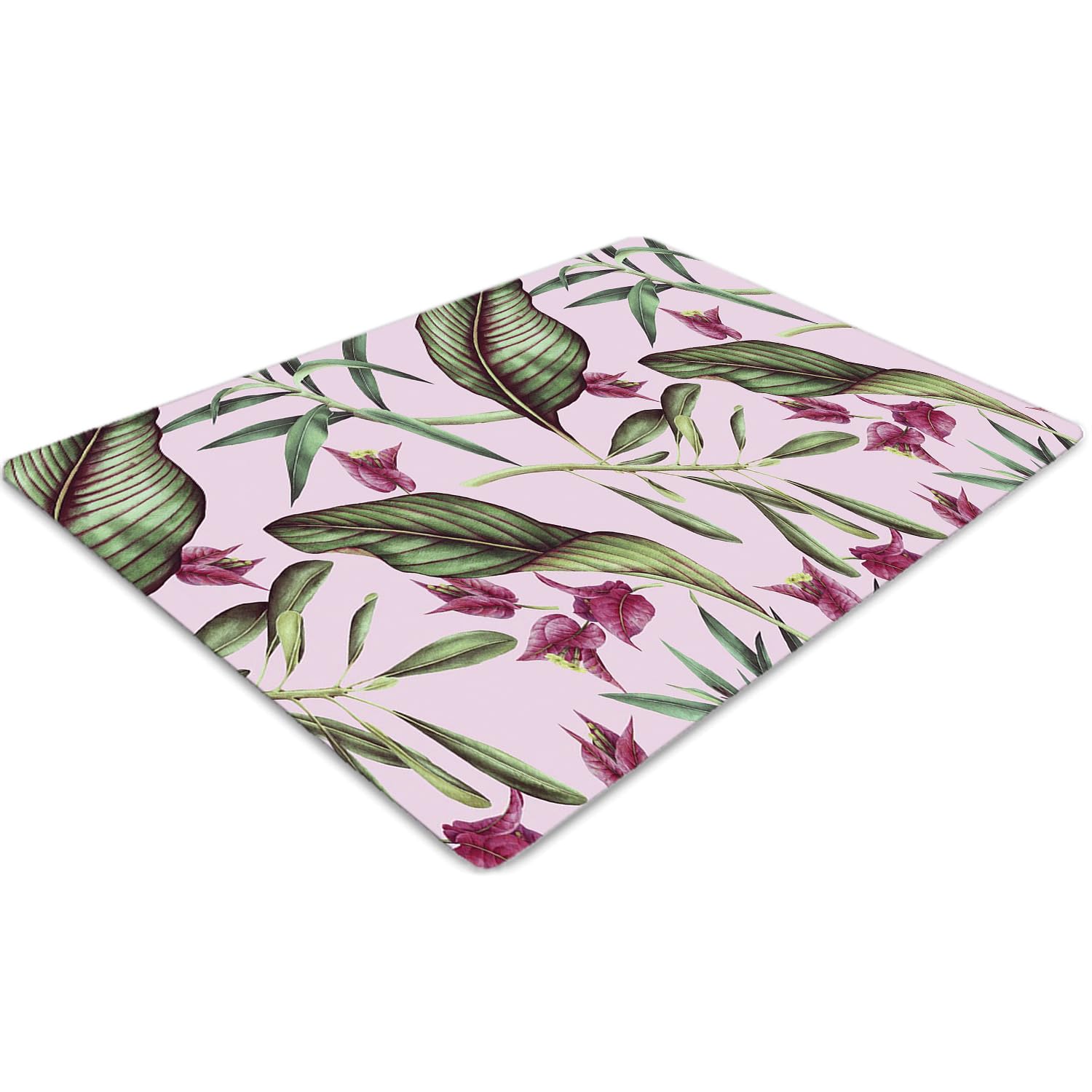Tapis de sol 140x100 cm en PVC vintage imperméable pour protéger le bureau