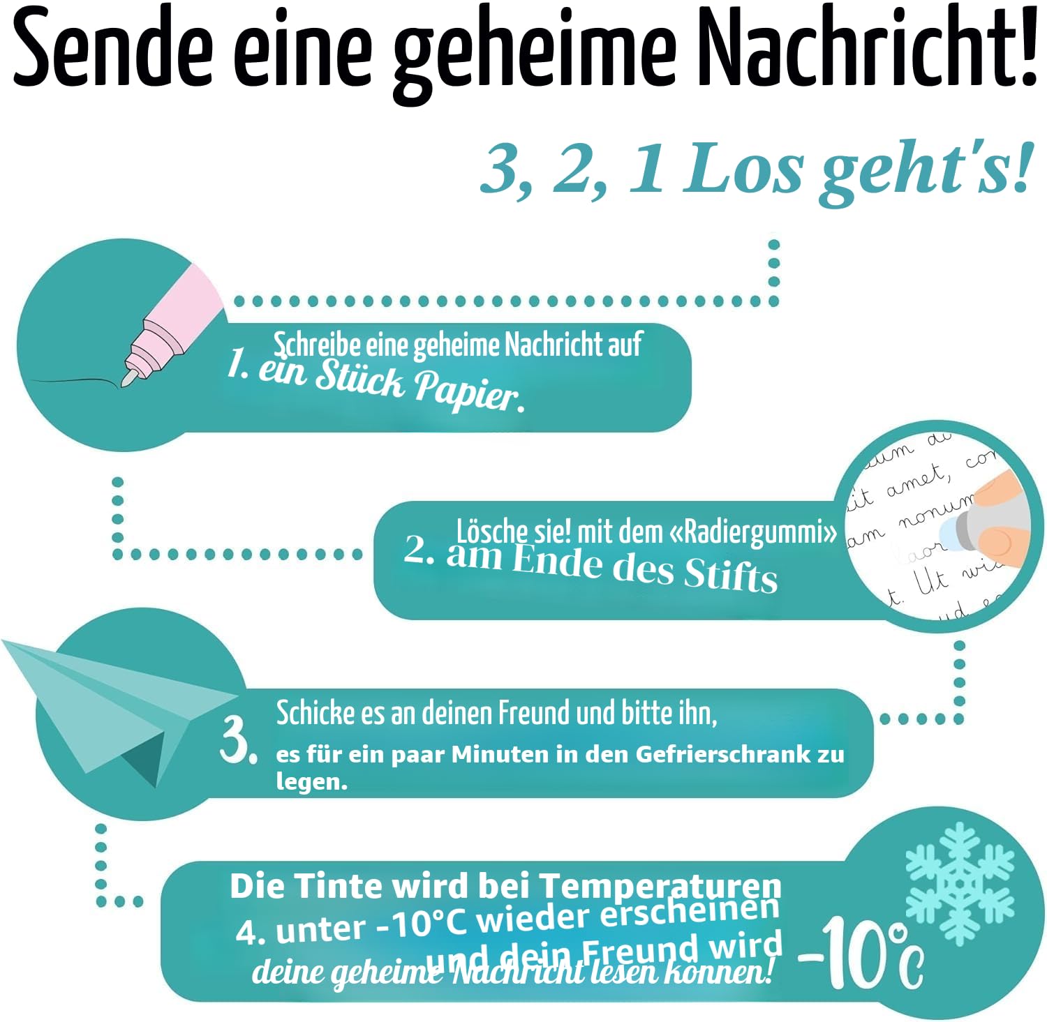LEGAMI Set mit 7 radierbaren Gelstiften + 2-in-1-Federmäppchen – mit thermoempfindlicher Löschtinte, verschiedene Tintenfarben und Schaftdesigns, 0,7 mm Spitze (Monster)