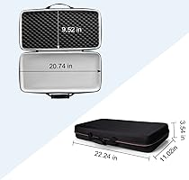 Amazon.com: XANAD Hard Case for Pioneer DJ DDJ-REV1 2-deck Serato