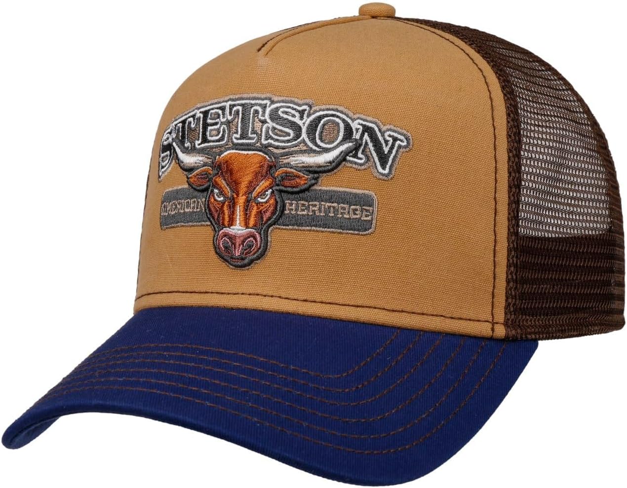 Stetson New Pure Life Trucker Snapback Mesh Baseball Adjustable Cotton Men Summer Winter