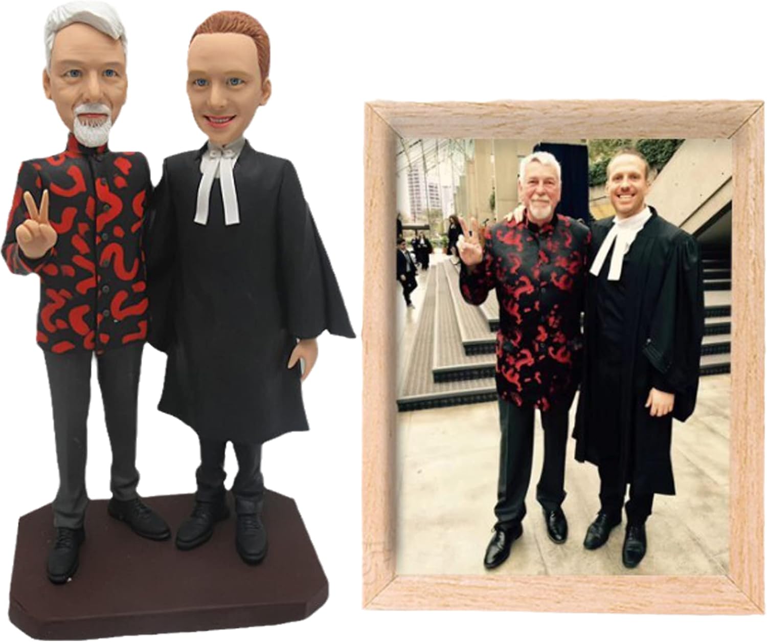 Custom Bobblehead, Fully Custom Bobble Heads for Adults, Artist Bobble