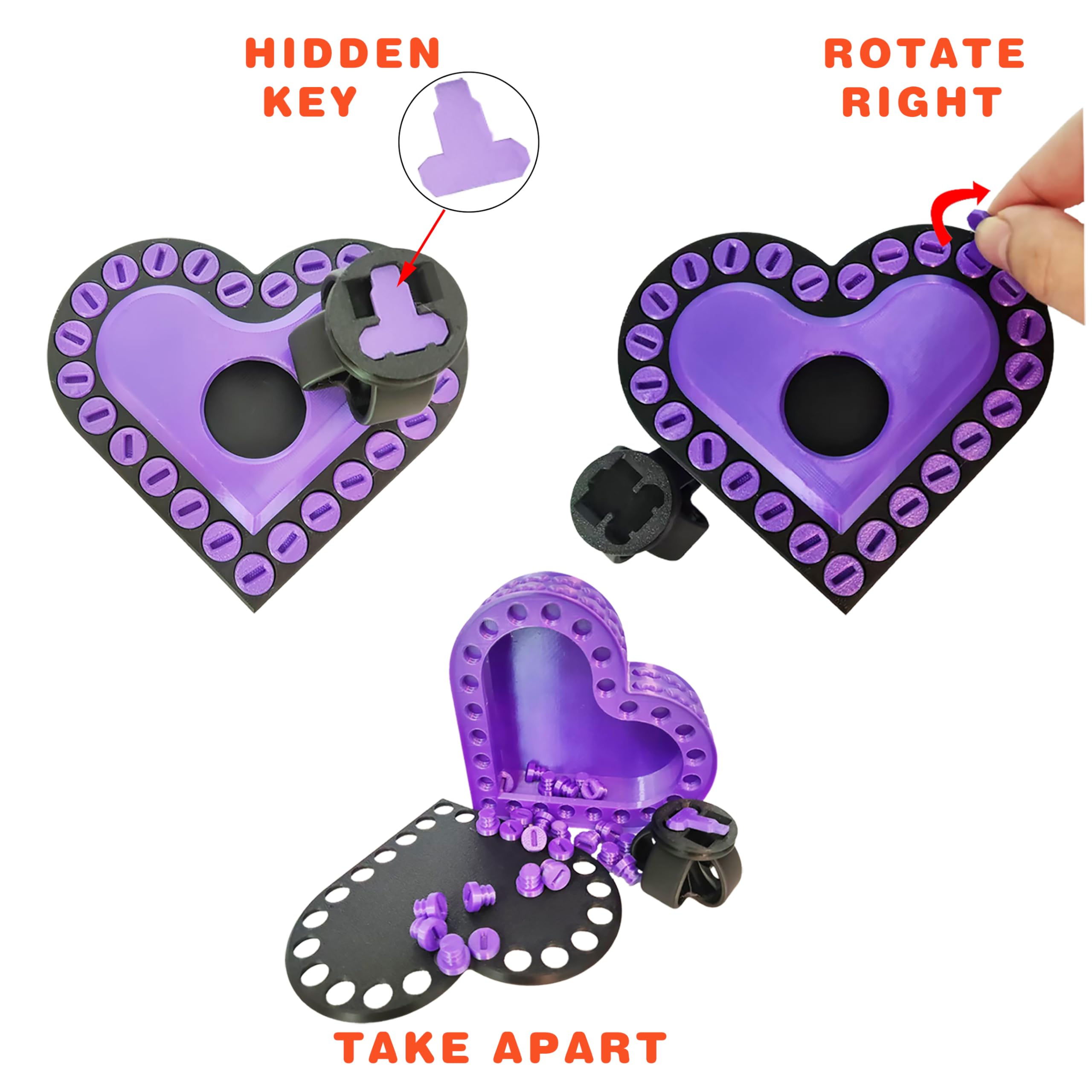 Annoying Gift Box Decorations, Decorative Boxes With Screws, Annoying Prank Gift Boxes Pranks, Puzzle For Surprising Recipients Perfect For Birthdays And April Fool's Day
