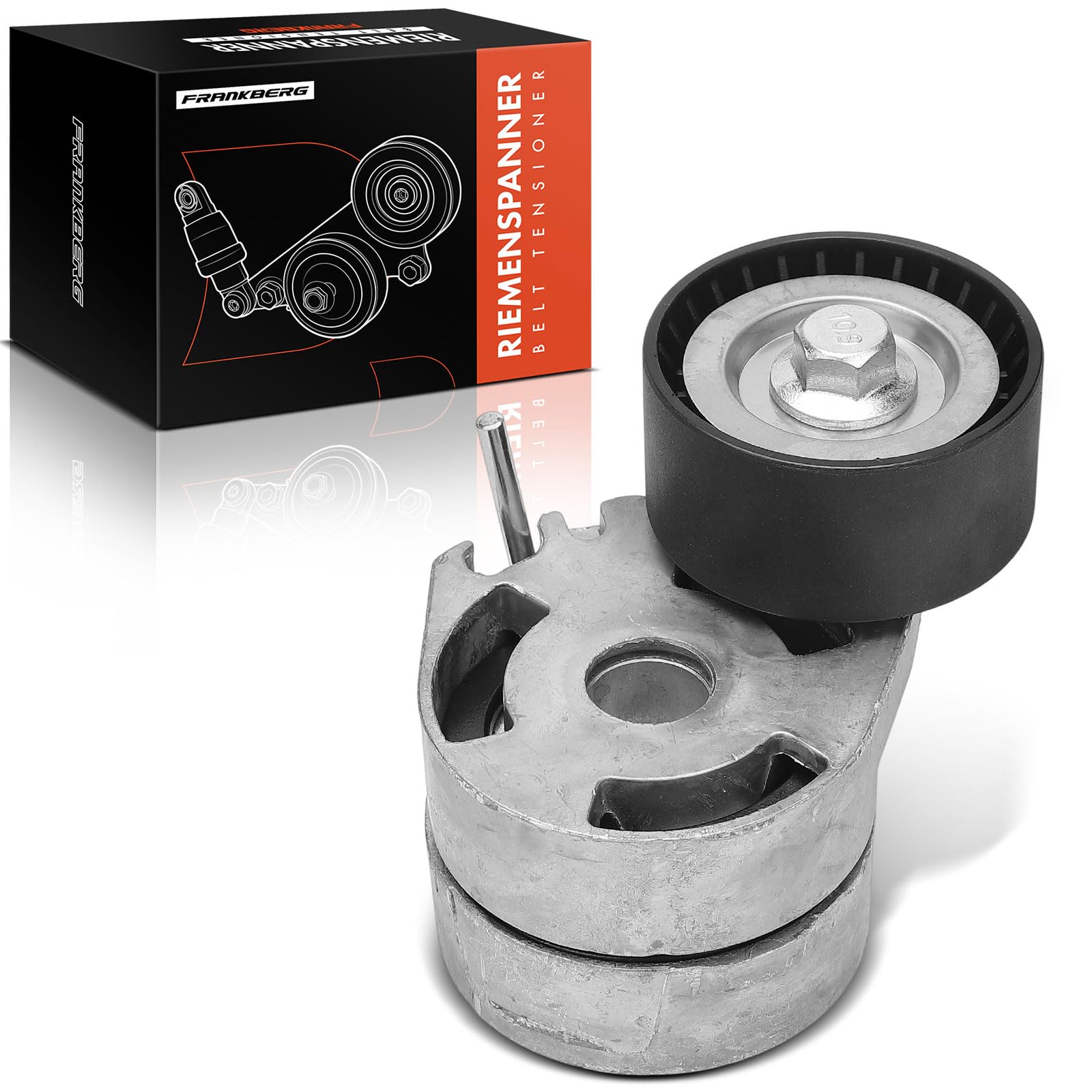 Frankberg Polea guía de rodillos Compatible con Fiesta V JD JH 1.4 TDCi Fusion JU 1.4 TDCi 2 DY 1.4 CD Xsara Picasso N68 1.6 HDi Partner Combispace 5 G 1.6 HDi 90 Replace# 2S616A228AG,2S616A228AF