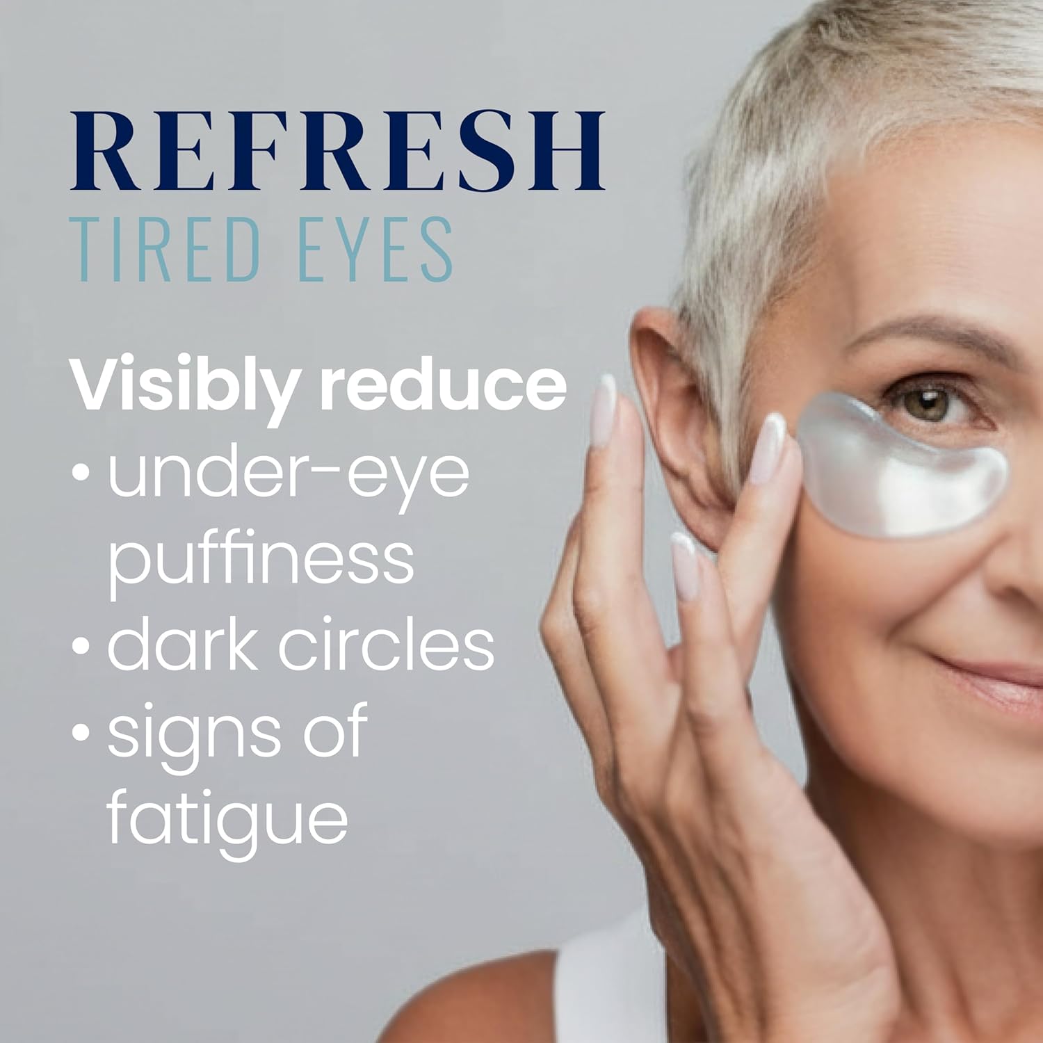 Eyederm Cosmetics Hydra-Gel Under Eye Patches | Hydrogel Eye Masks for Dark Circles, Puffiness & Fine Lines | Ophthalmologist-Developed, Free From Fragrances & Retinol | 30 Pairs