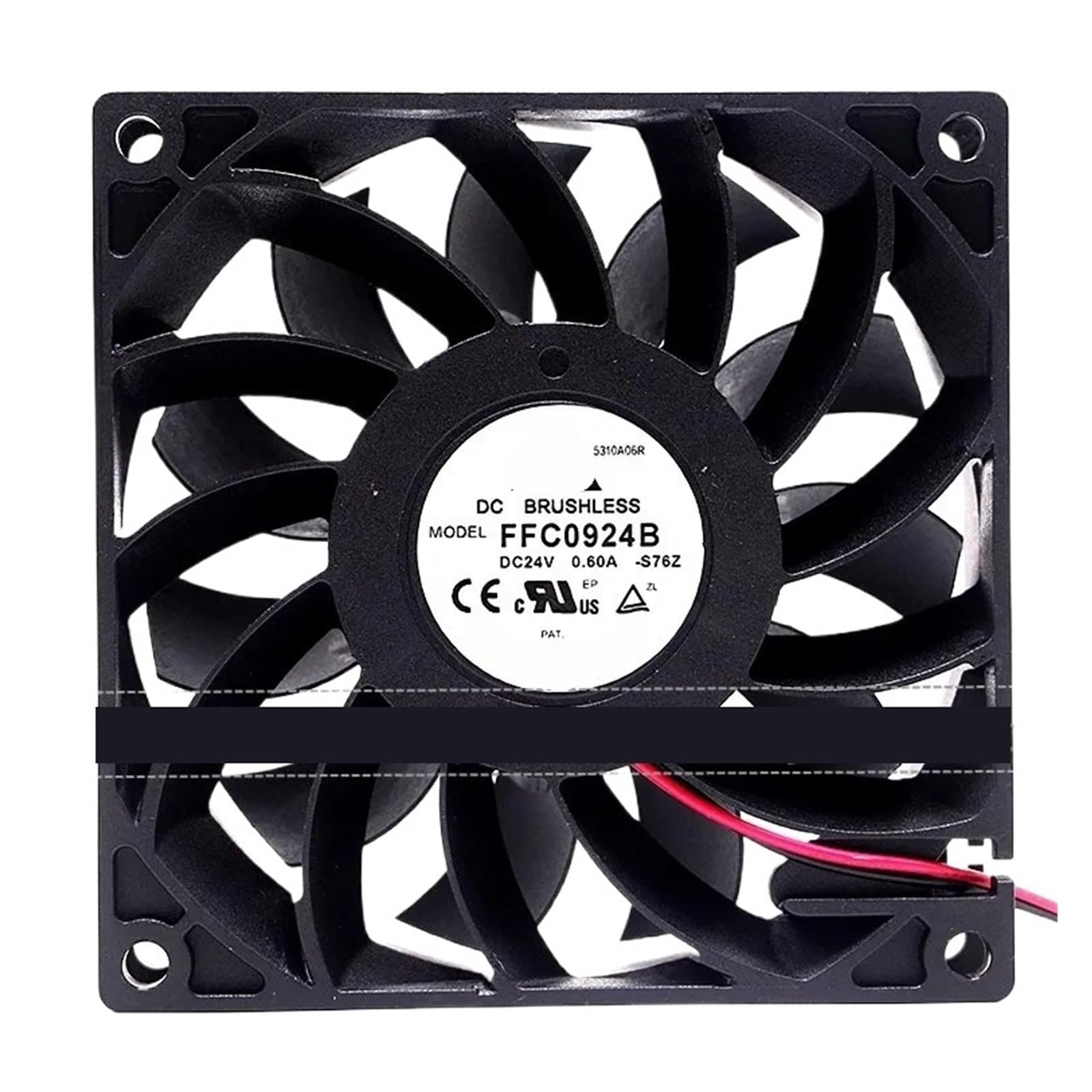PEQYUACTE FFC0924B 90 * 90 * 25MM 9CM 24V 0.60A Cooling Fan(2wire G1)