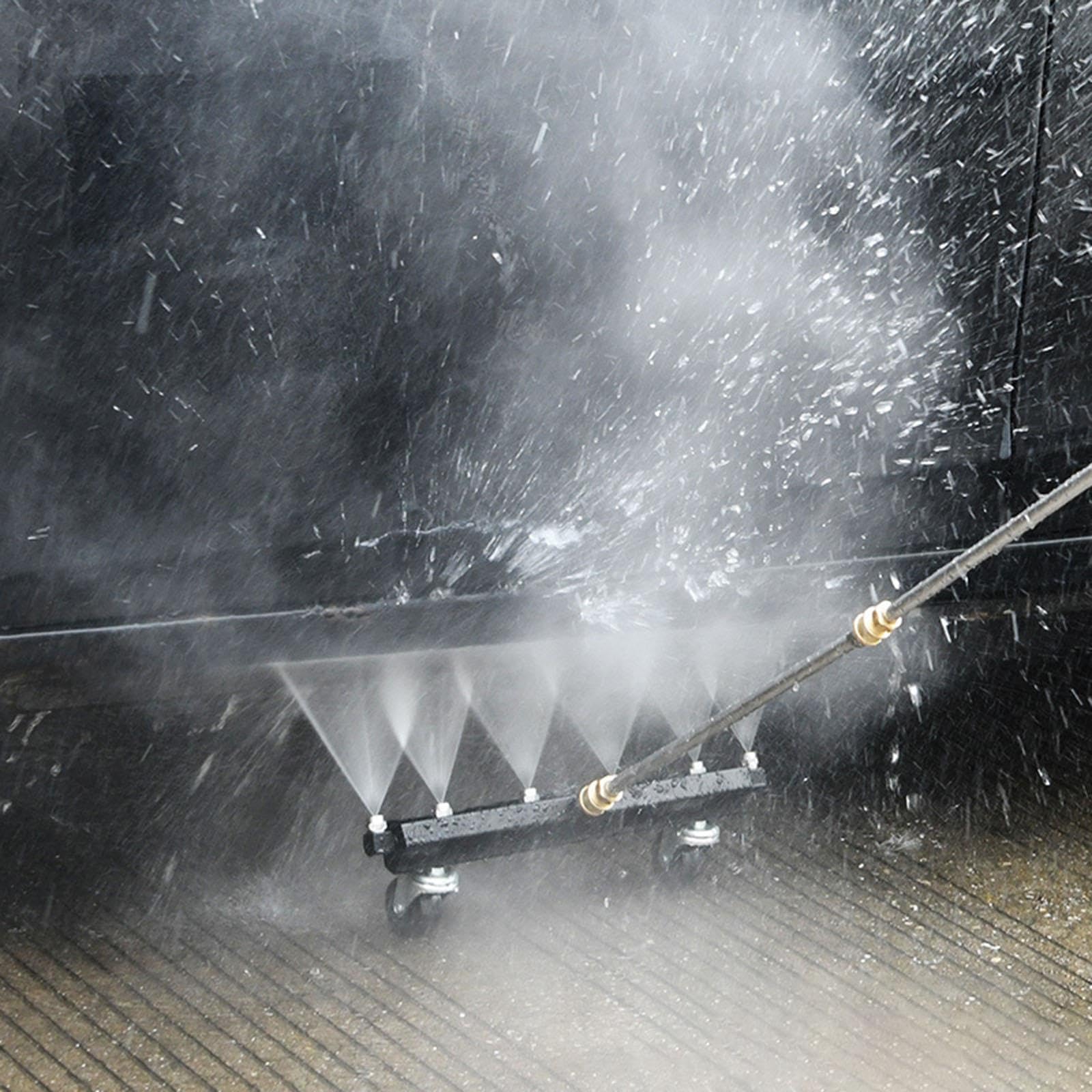 KESOTO Idropulitrice per Pulizia del Sottoscocca con Aste di Prolunga, Scopa ad Acqua Professionale ad Alta Affidabilità per Lavaggio Auto di Veicoli
