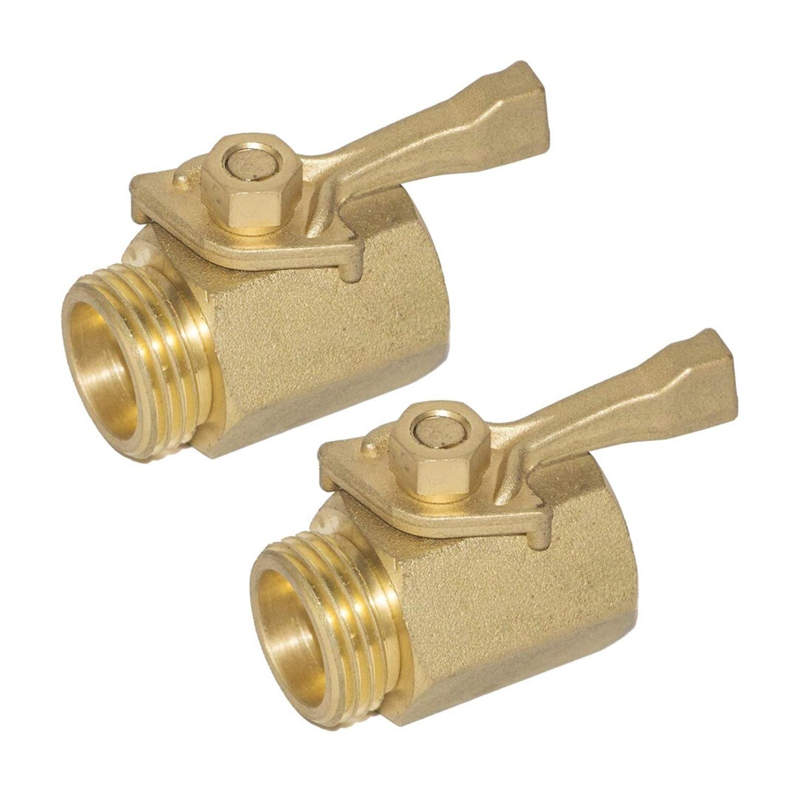Tuyau d'arrosage extérieur robuste avec connecteur en laiton 3/4 po pour entretien du jardin
