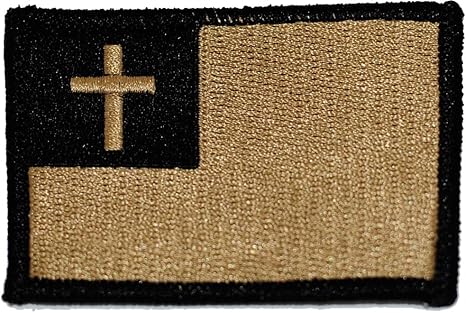 Tactical Christian Flag - Coyote
