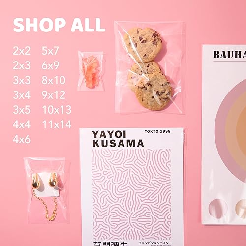 Miniatura 8 de Bolsa de celofán, 200 unidades (Manualidades y artesanía)