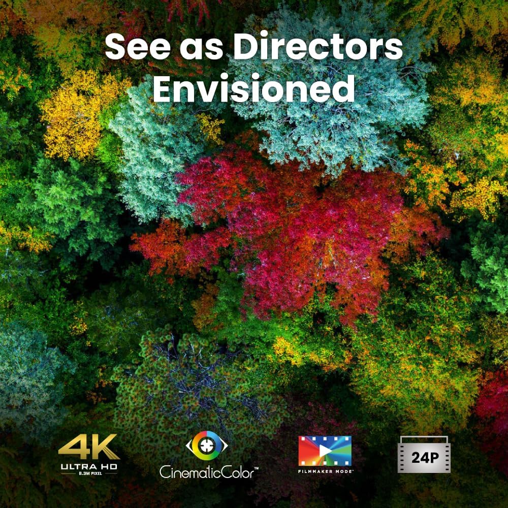 BenQ HT4550i 4K HDR LED Smart Home Theater Projector | 3200 Lumens | Android TV with Netflix, Dolby Digital Plus, built-in Chromecast and Ultra 4K | Supports HDR10+ | HDR10 | HLG | Built-in Speaker