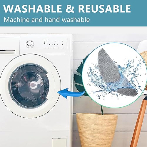 Miniatura 6 de Aerqvix Almohadillas de microfibra de repuesto para iRobot Roomba Combo i5,i5+,j5,j5+ Accesorios Moppad 4pcs