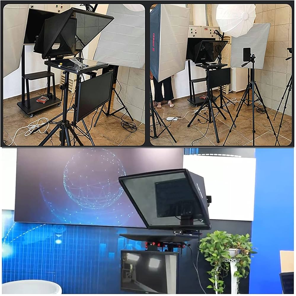 タブレット/スマートフォンカメラ用 ポータブルテレプロンプターキット タブレット/スマートフォンカメラ用 ポータブルテレプロンプター