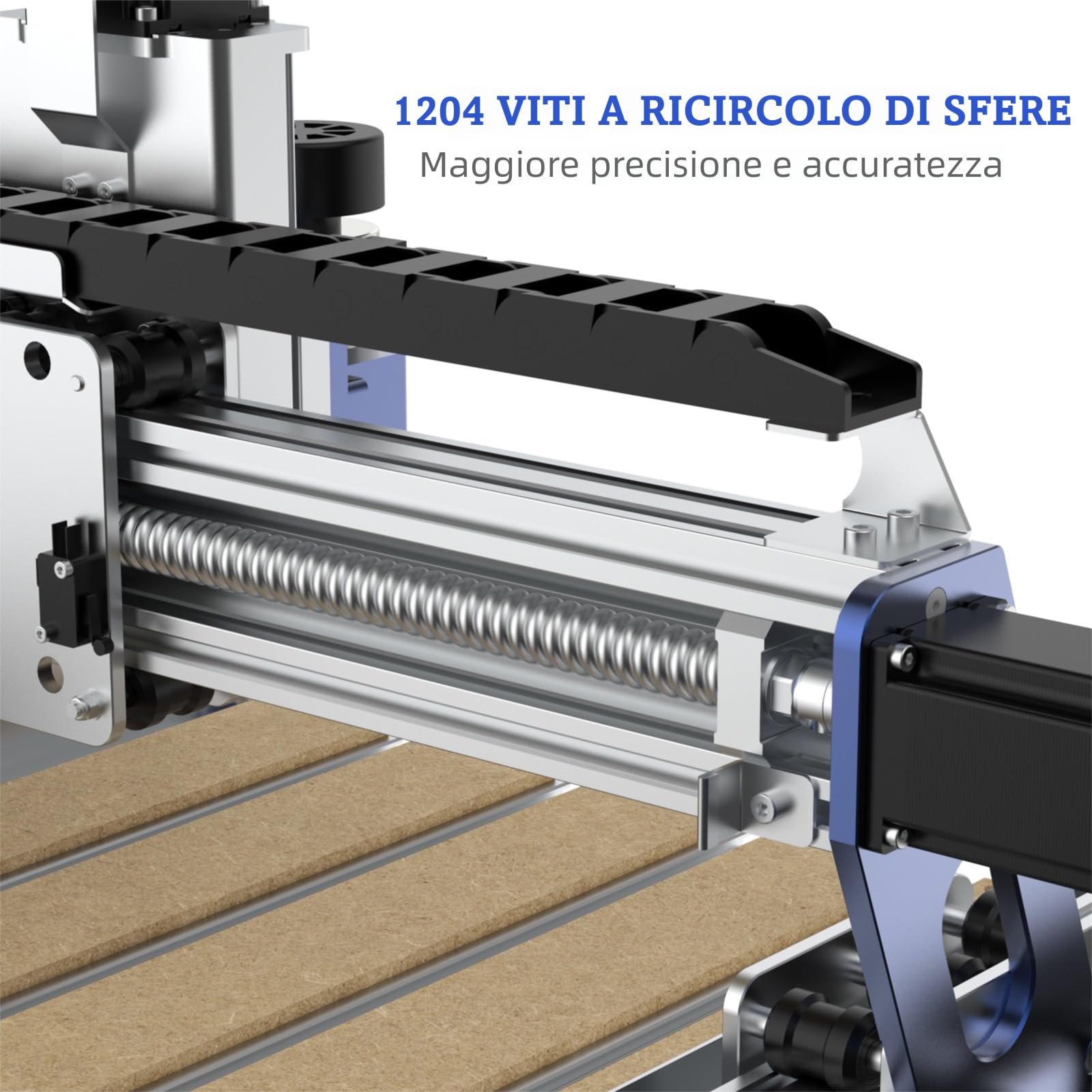 SainSmart Upgrade Fresatrice CNC con motore a circuito chiuso e vite a ricircolo di sfere PROVerXL 4030 V2, macchina per incisione a 3 assi per legno, metallo, acrilico, PCB, MDF, area di lavoro 400 x