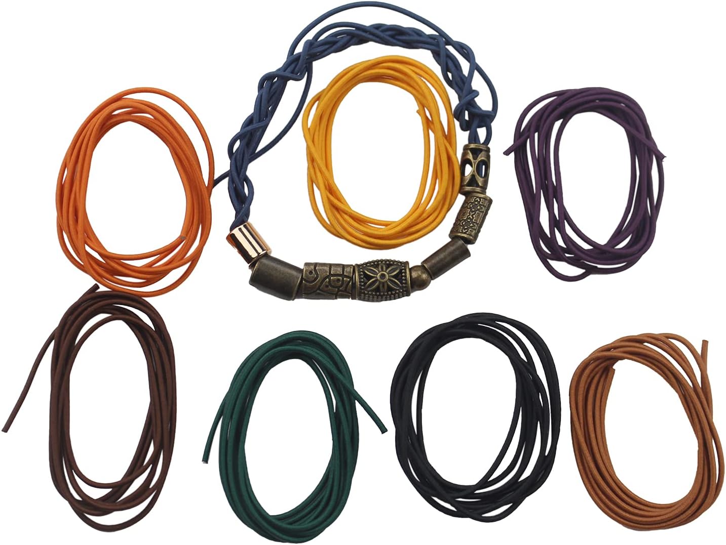 8 pcs Elastic Bands for TN Traveler Notebook,8.8 Yard