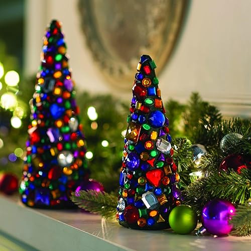 Miniatura 2 de Fun Express Conos grandes de espuma blanca de 12 pulgadas  Formas de espuma de poliestireno de alta calidad para árboles de Navidad, centros de mesa