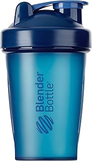 BlenderBottle Classic Shaker | Shaker Protéine | Bouteille d'eau |Blenderball | 590ml - Navy