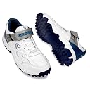PRO KVH Men's Cricket Spikes Shoes | Extended Plus Series with Maximum Energy Return, Upgraded for New Generation of Cricket | Rubber Toe for Stability and Support (Blue, UK Footwear Size System, Adult, Men, Numeric, Medium, 7) gallery image