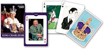 Piatnik Playing Cards - King Charles III