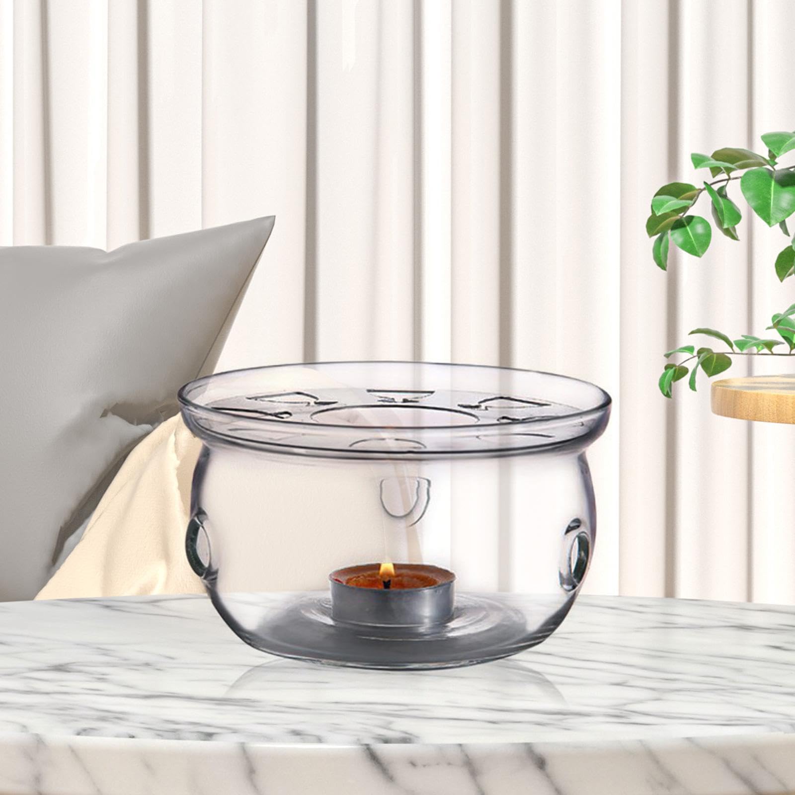 4x Candela Scaldateiera Riscaldatore per Teiera Stufe per Tealight Resistente Al Calore Si Adatta Alla Maggior Parte Delle Teiere Scalda-tè Scaldateie