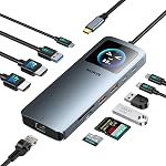 USB C Hub HDMI Adaptateur pour MacBook Pro/Air, MOKiN 7 en 1 USB C Dongler avec HDMI, lecteur de carte microSD/SD, USB C Port de données,100W PD, et 2 USB 3.0 Compatible pour MacBook Pro/Air, Dell XPS, - Un peu de réflexion.