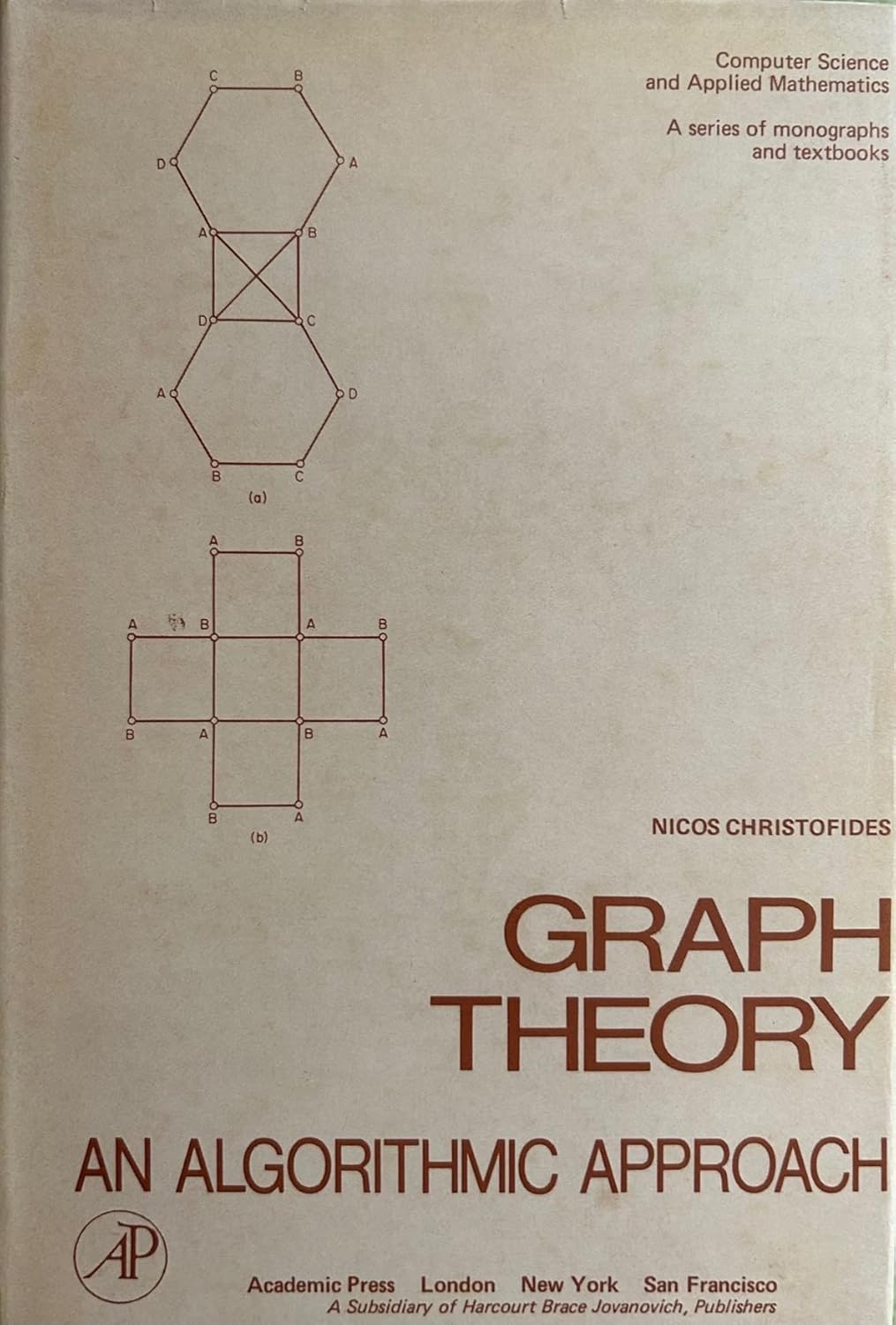 Graph Theory. An Algorithmic Approach: Christofides, Nicos ...