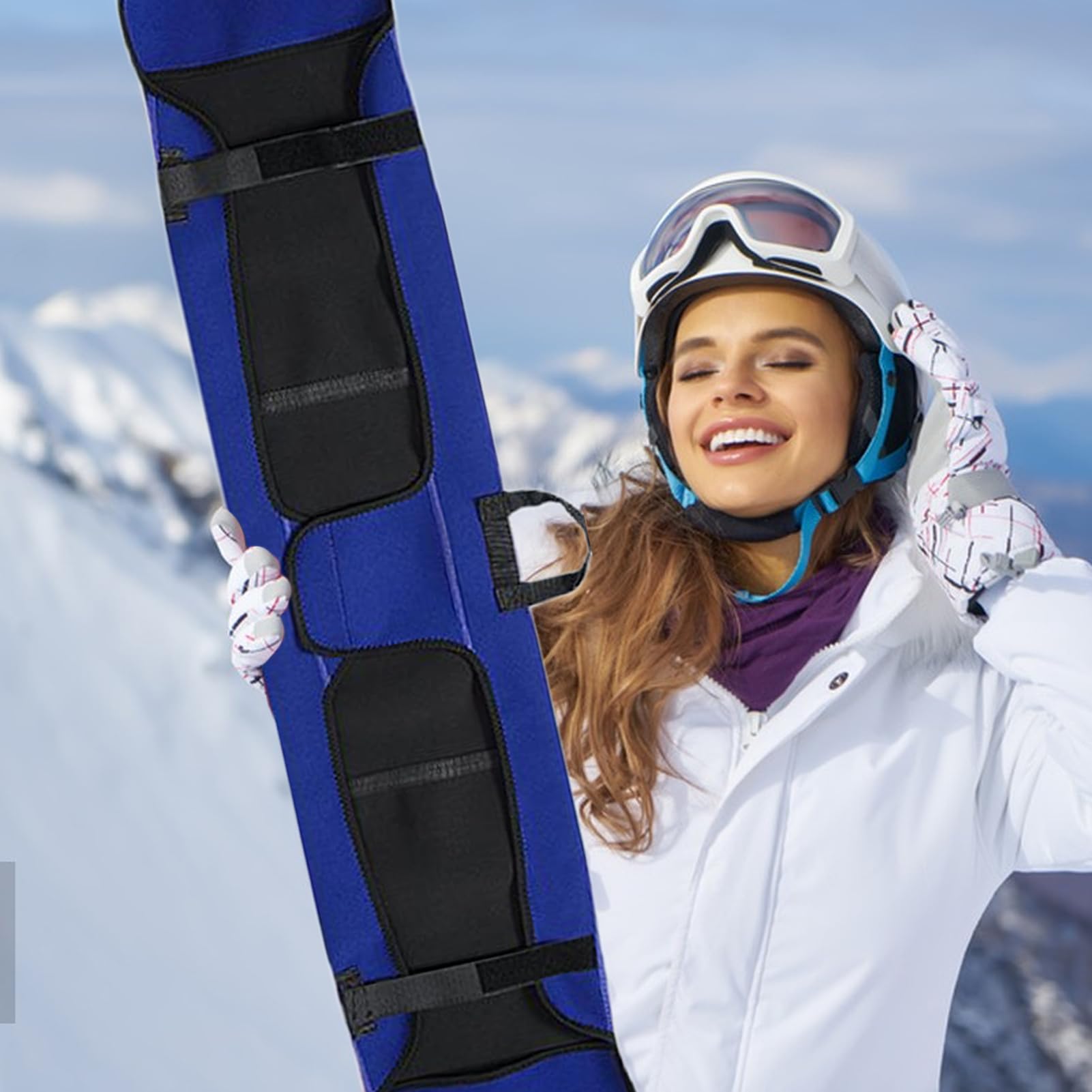 Bolsa de viaje de snowboard: bolso de tabla de surf de buceo elástico impermeable, almacenamiento protector de tablas portátiles, suministros suaves de surf para snowboard, botas, ropa y equipo, ideal