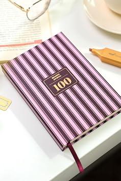 Matt Notebook Kitap Okuma Günlüğü Reading Journal Bordo