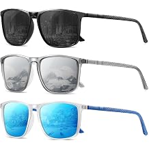YDAOWKN Polarized Sunglasses for Men, Lightweight Sun Glasses With UV Protection for Driving Fishing Golf