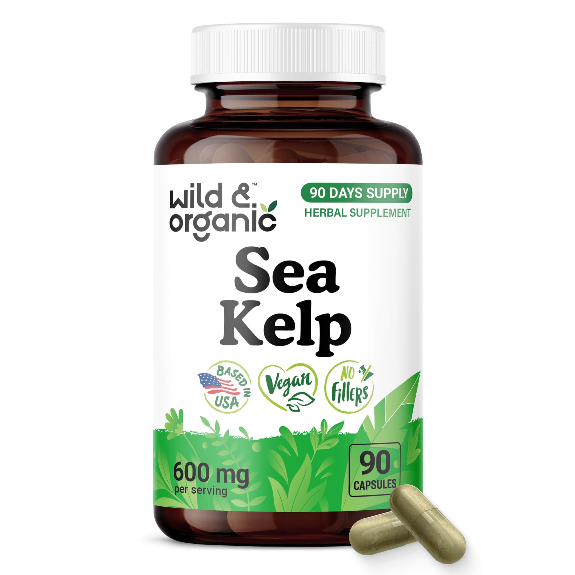 Wild & Organic Sea Kelp Supplement