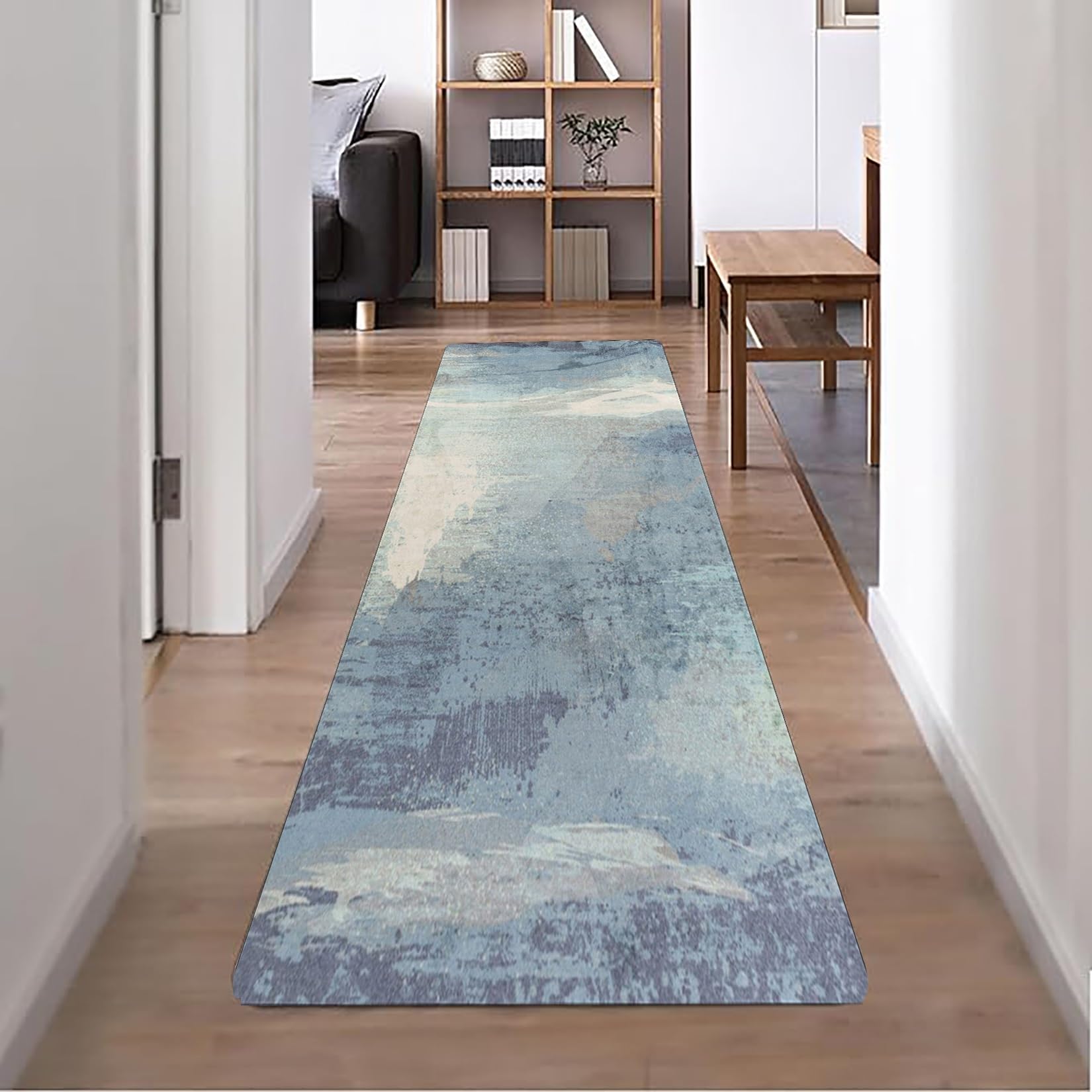 Alfombra de pasillo largo y cocina 50x150 cm textil aislante para el hogar