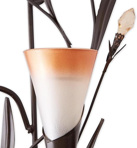 Miniatura 4 de Lámpara de pared con vela de lirios del atardecer Zingz and Thingz