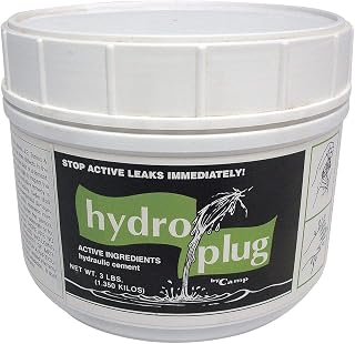 Concrete Foundation Repair, 3lb Pail, Gray