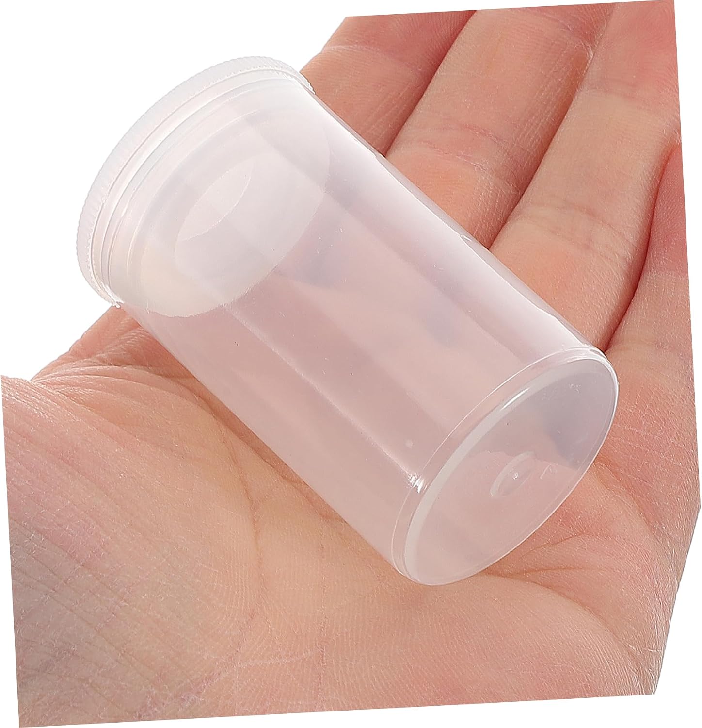 POPETPOP 200pcs Film Canisters Caps Airtight Seal Storage Boxes for Camera Reel Coins Keys Sewing Film Portable Plastic Cases
