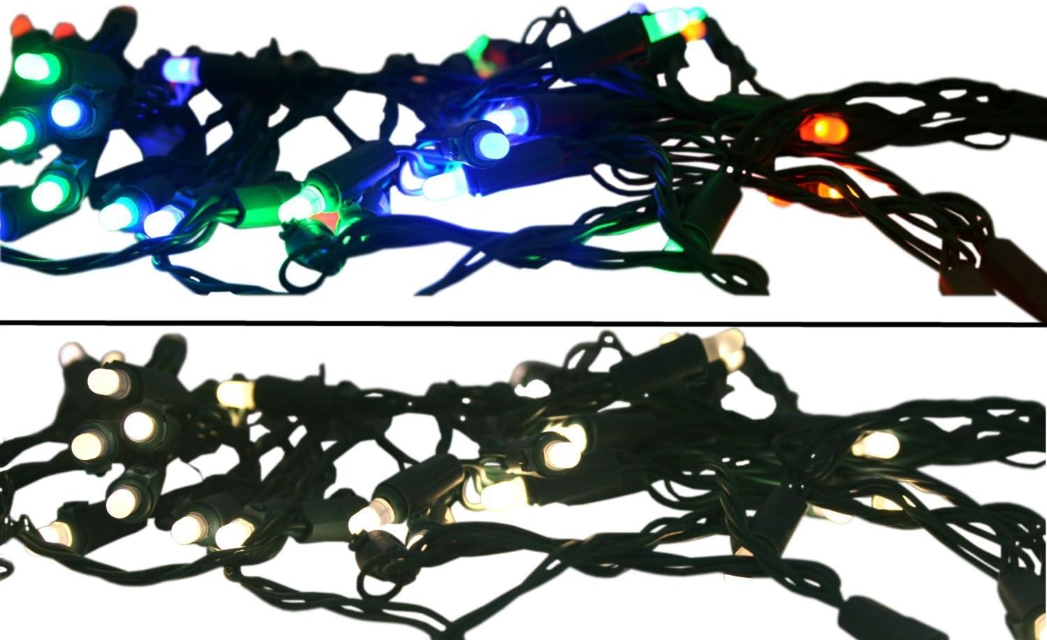 Bethlehem Dual-Colored 50-Count LED Light String - Battery Powered