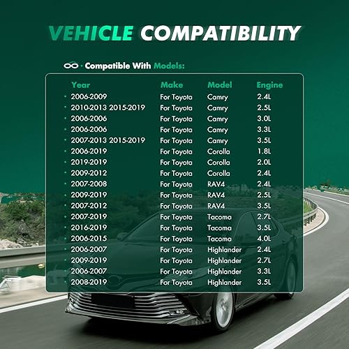 Miniatura 3 de SCITOO Protectores contra salpicaduras de barro para Toyota Avalon para Toyota Camry para Toyota Celic para Toyota Corolla Echo Matrix Mira MR2