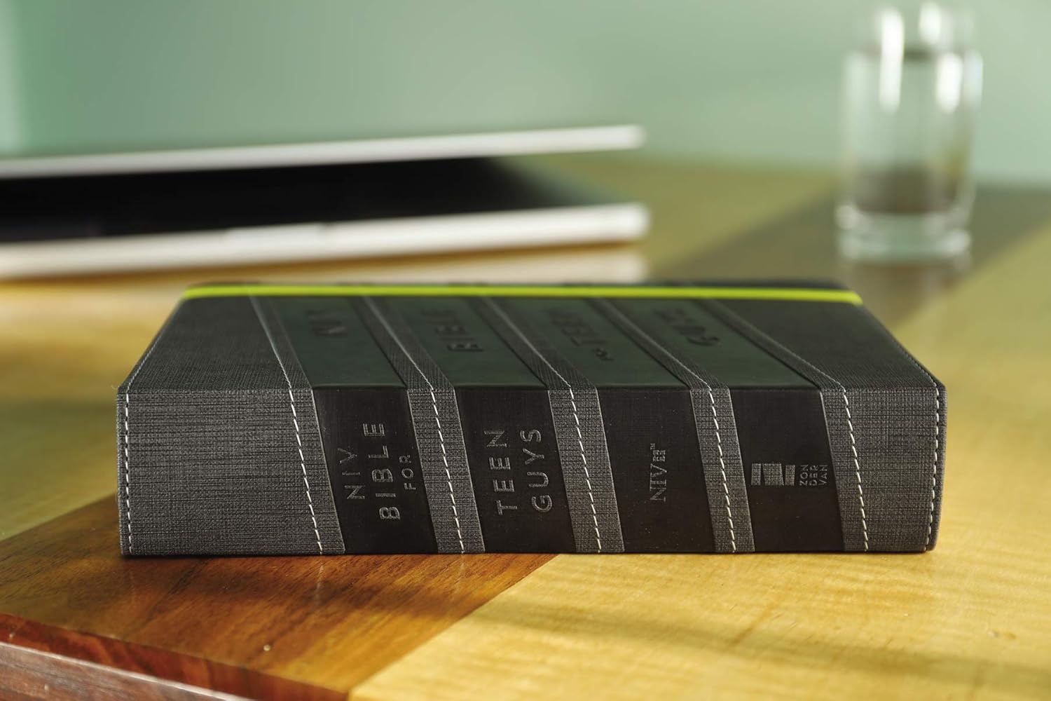 NIV, Bible for Teen Guys, Leathersoft, Charcoal, Elastic Closure: Building Faith, Wisdom and Strength      Imitation Leather – October 11, 2016