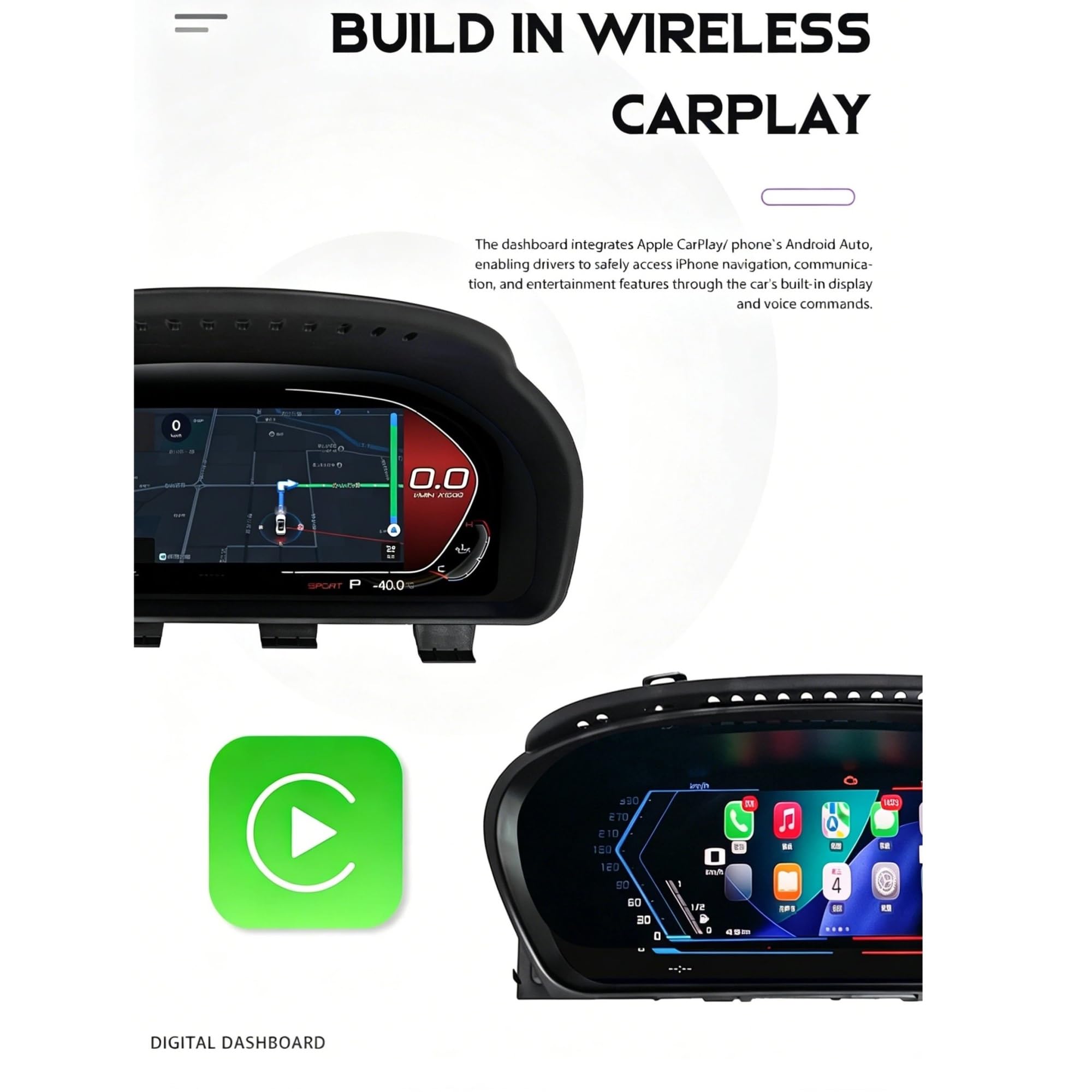 Pantalla para Coche para BMW 5 6 7 Serie X3 X4 X5 F10 F11