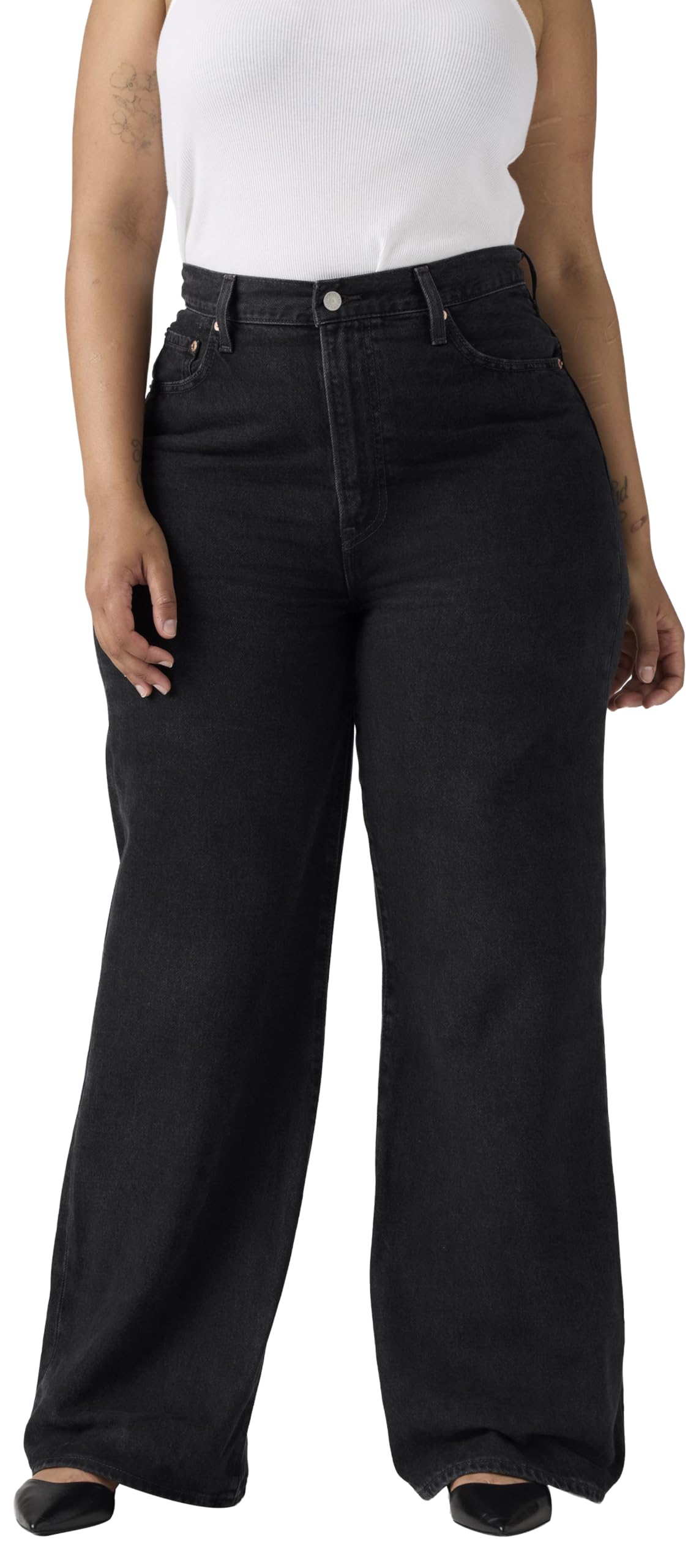 Levi's Ribcage Wide Leg H223 - Dżins Kobiety