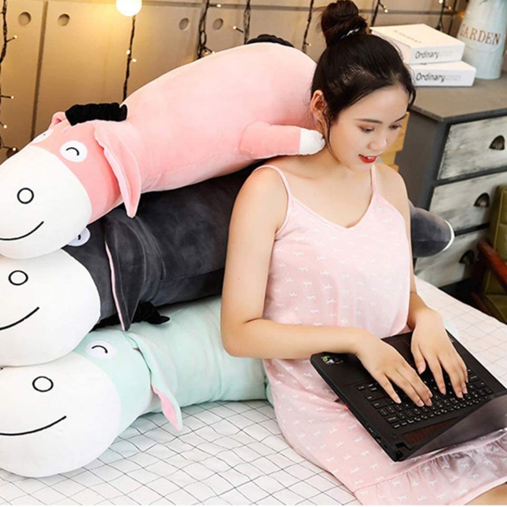 ロバ ぬいぐるみ 抱き枕 クッション Amazon｜ロバ 抱きまくら 動物ぬいぐるみ 添い寝 おもちゃ かわいい