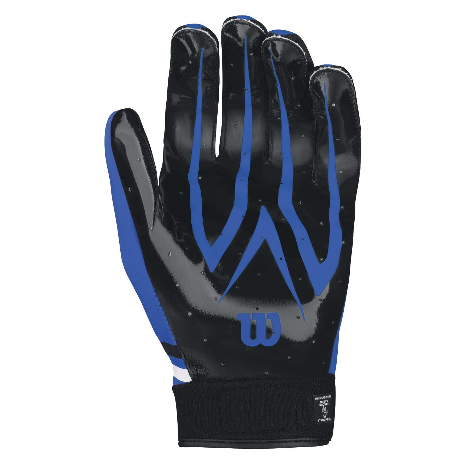 Wilson The Clutch Skill American Football Handschuhe - blau Gr. XL