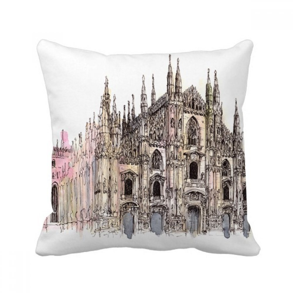 Coussin Tour Eiffel multicolore pour egayer un canape terne deco Paris 40x40cm
